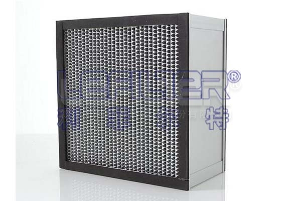 DOP檢測鋁框無隔板液槽式高效過濾器