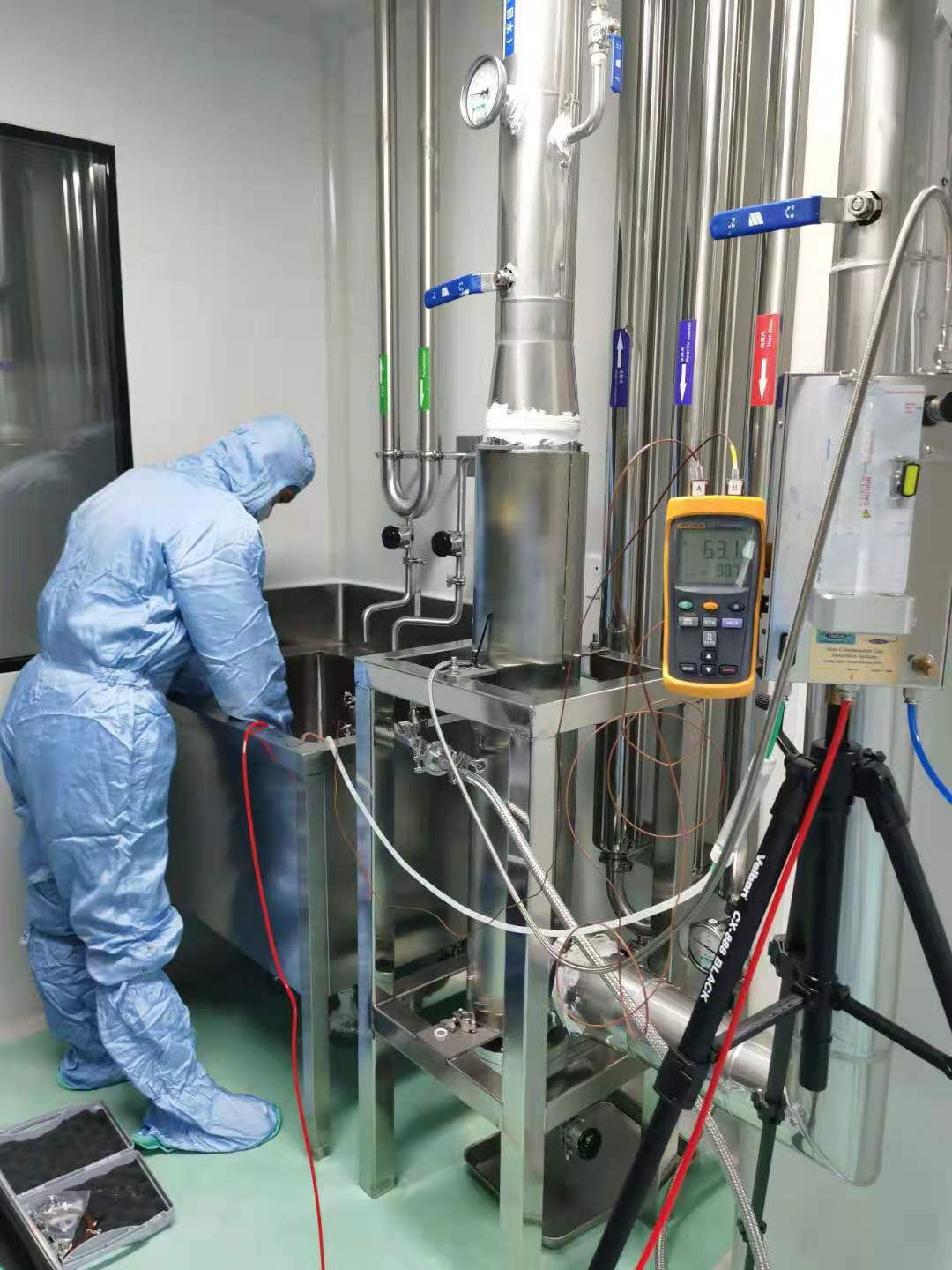 純蒸汽質量檢測儀現場 純蒸汽質量檢測儀現場